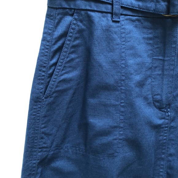 Aritzia/Babaton cotton/linen skirt - fabric made in Japan - blue - size 4 - Picture 3 of 10